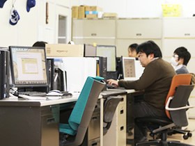 活気に満ち溢れたオフィス